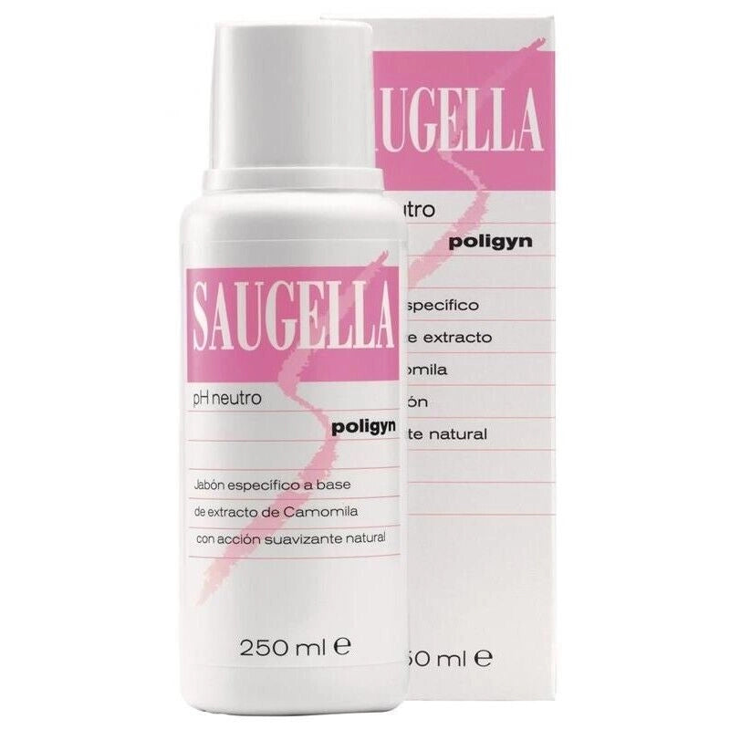 SAUGELLA SAPONE INTIMO LIQUIDO 250ML POLYGIN CAMOMILLA