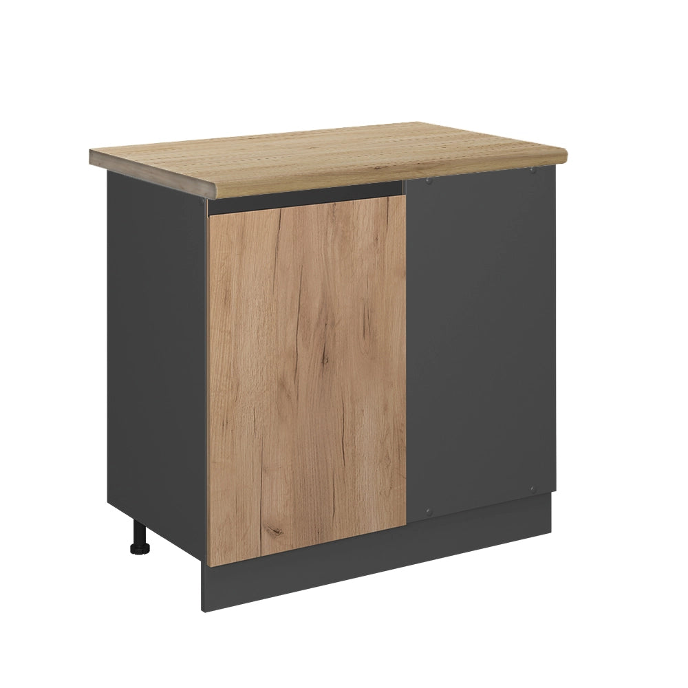 Vicco Mobile ad angolo cucina Quercia dorata 86 cm , PL Rovere