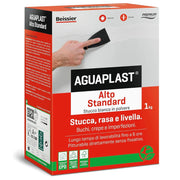Aguaplast alto standard polvere stucco pronto per interni 1 kg