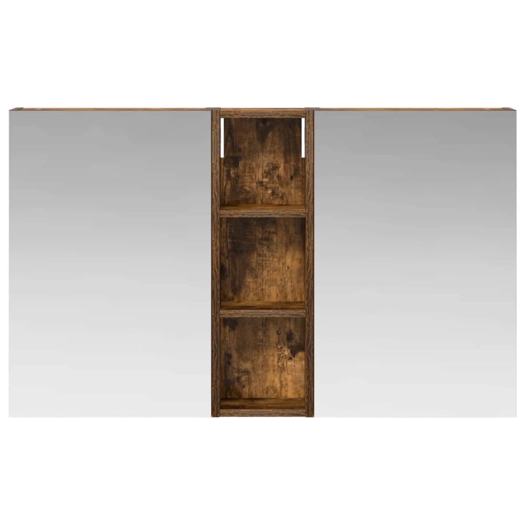 Set di Armadi da Bagno con porta 3 pcs 100 x 10,5 x 60,5 cm 3403700