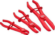 Set di pinze a morsa - 3 diverse grandi pinze - pinze rosse utili