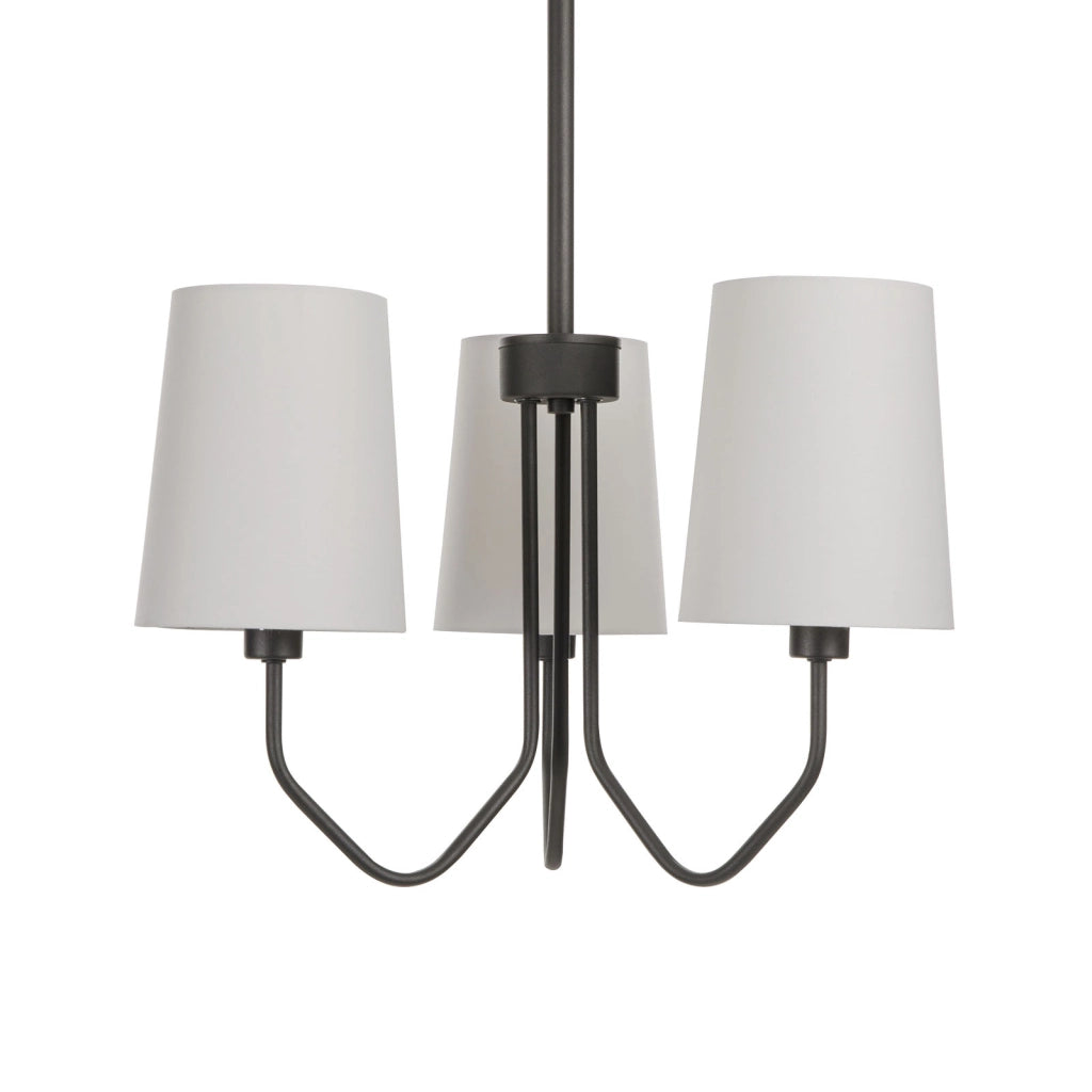 Lampadario 3L ALVAR nero