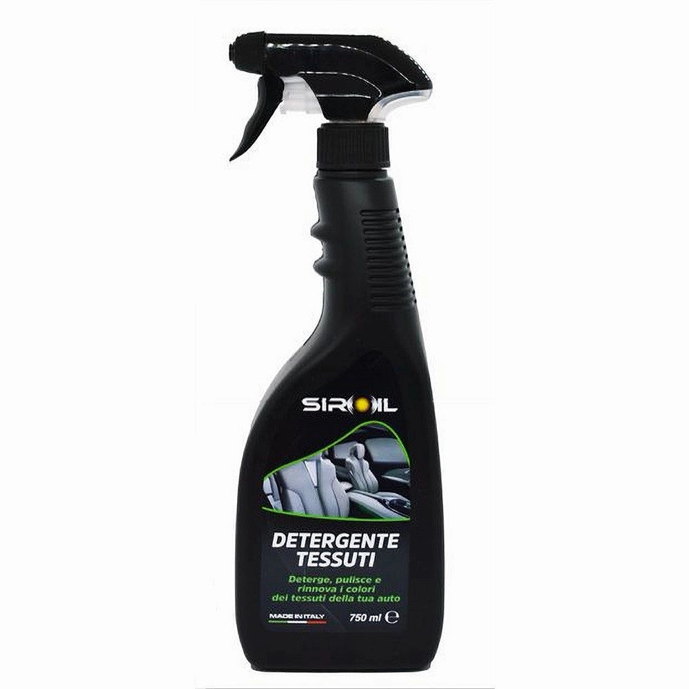 Trade Shop - Detergente Tessuti Spray 750ml Rinnova Deterge Tessuti Interni Auto Camper Sir-dtess -