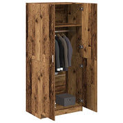 Armadio Legno Antico 80x52x180 cm in Truciolato