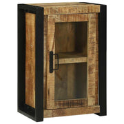 Mobile bagno rettangolare moderno 40 x 30 x 60 cm con ripiano dal design contemporaneo in legno di mango marrone 02_0057667