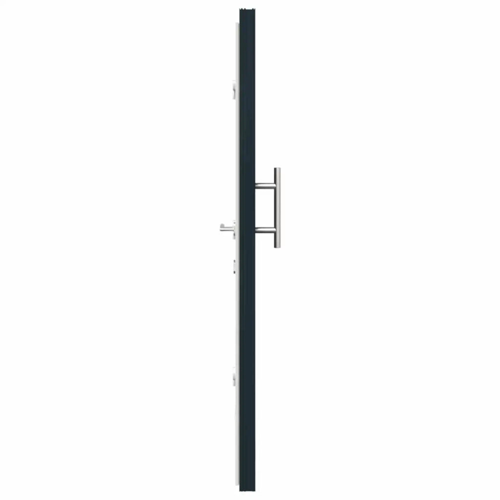 Porta Frontale Antracite 88 x 200 cm PVC 3445695