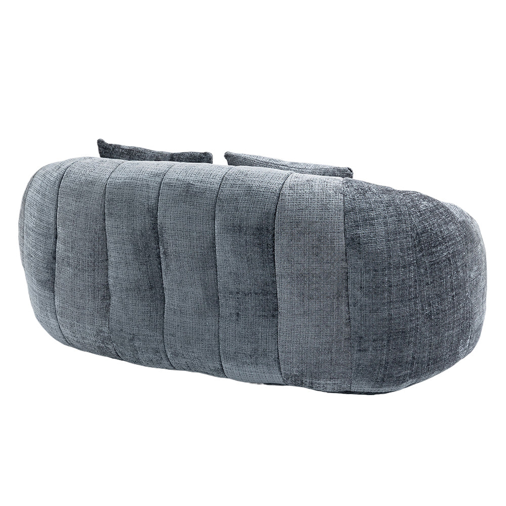 Pouf - Xylo - Chenile grigio interno/esterno