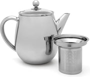 Teiera in acciaio inossidabile 11 litri - Duet Eva con filtro e infusore - resistente al calore e al lavastoviglie - mantiene la temperatura ottimale
