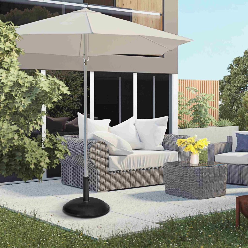 Portaombrelloni in acciaio con maniglia ¨C zephmum ¨C bronzo nero per ?3.8-4.8 cm