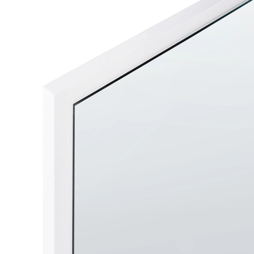 Armadietto da bagno a parete con specchio bianco MDP 60 x 60 cm Storage in stile scandinavo