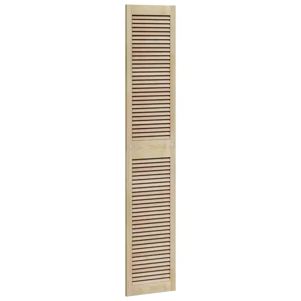 vidaXL Porta per Armadio Altro con porta Marrone 201 x 39.5 x 2.1 cm