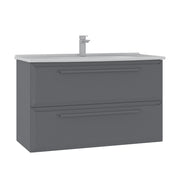 Mobile lavabo "Nuvola 100 v2" - 100 x 50 x 62 cm - Grigio