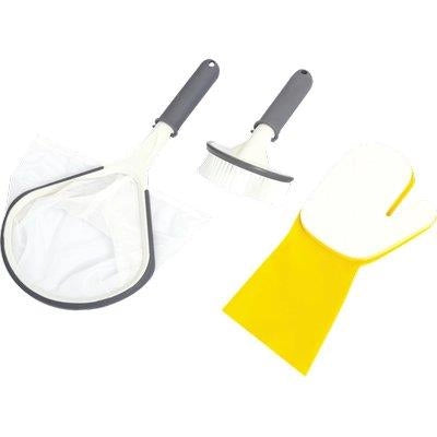 KIT PULIZIA SPA LAYZ 60310 BESTWAY  RETINO+SPAZZOLA+GUANTO