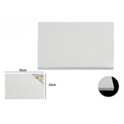 Trade Shop - Tela Telaio Per Pittura Bianco 35x25x1.5cm Rettangolare 53415a Universale Artisti -