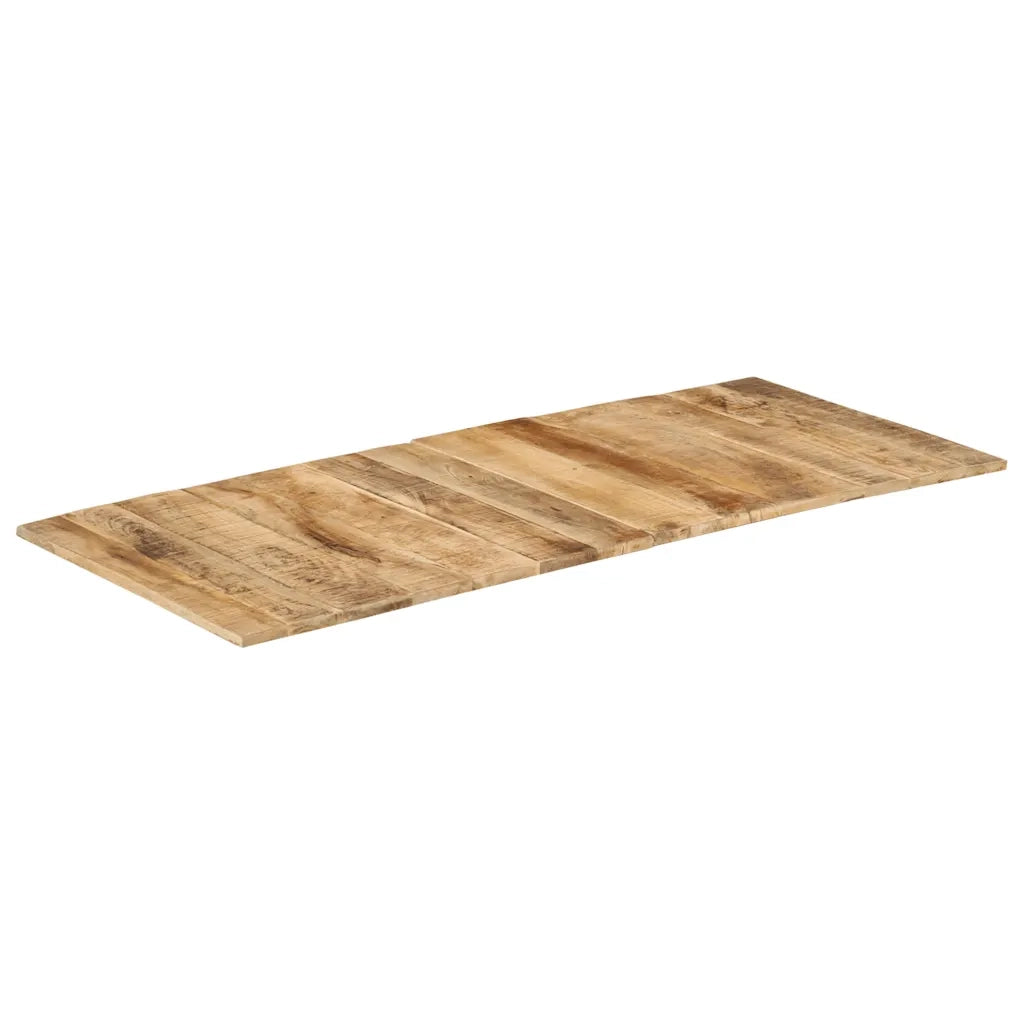 Piano Tavolo in Legno Massello di Mango 15-16 mm 140x60 cm 286015