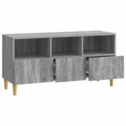 Mobile TV | Armadietto TV | Mobile Porta TV 102 x 34,5 x 50 cm Sonoma grigio Legno ingegnerizzato