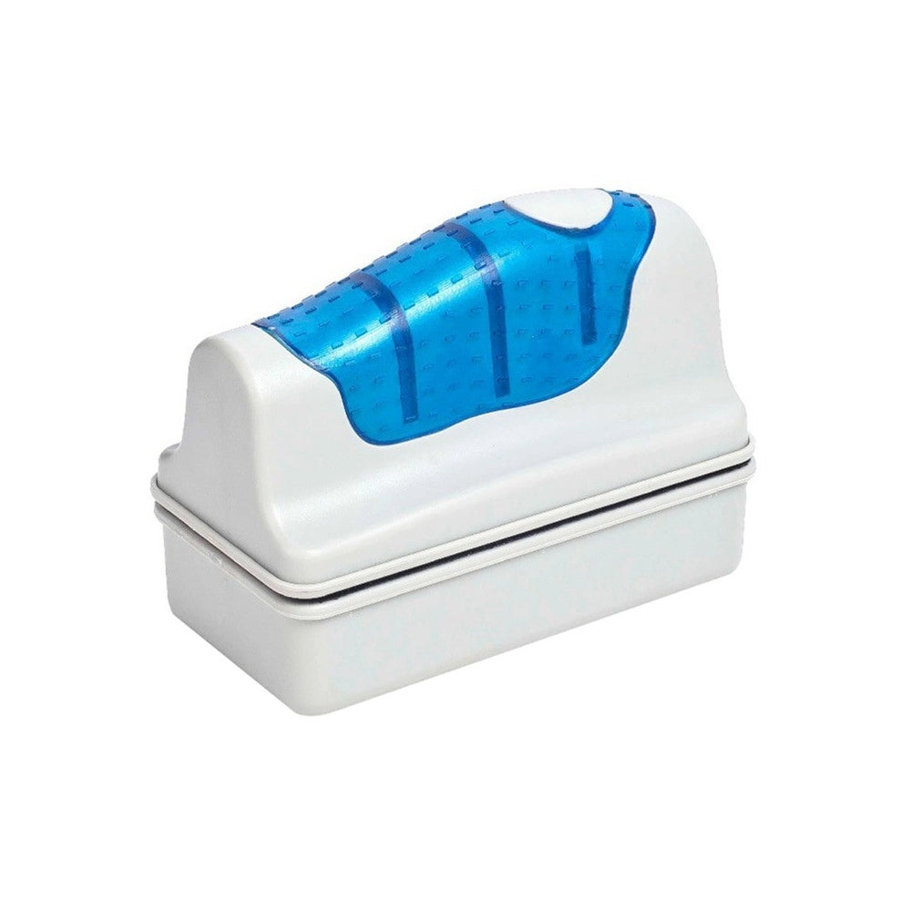 Trade Shop - Spazzola Magnetica Acquario Galleggiante Calamita Spessore 6-10mm Pulizia -
