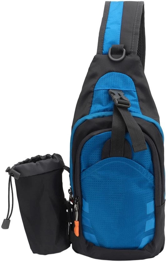 Borsa da spalla ergonomica - Raccordo regolabile - Anello D - Grande capacità - Duraturo - Progettata per il comfort - Zaino da spalla
