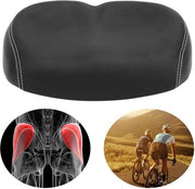 Sella per Bicicletta - Senza Codino - Respirante - Ammortizzata - Materiale PU Molle - Sella di Ricambio