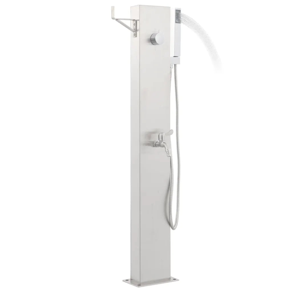 Rubinetteria per Doccia da Giardino 110 cm in Acciaio inox  cod mxl 53928