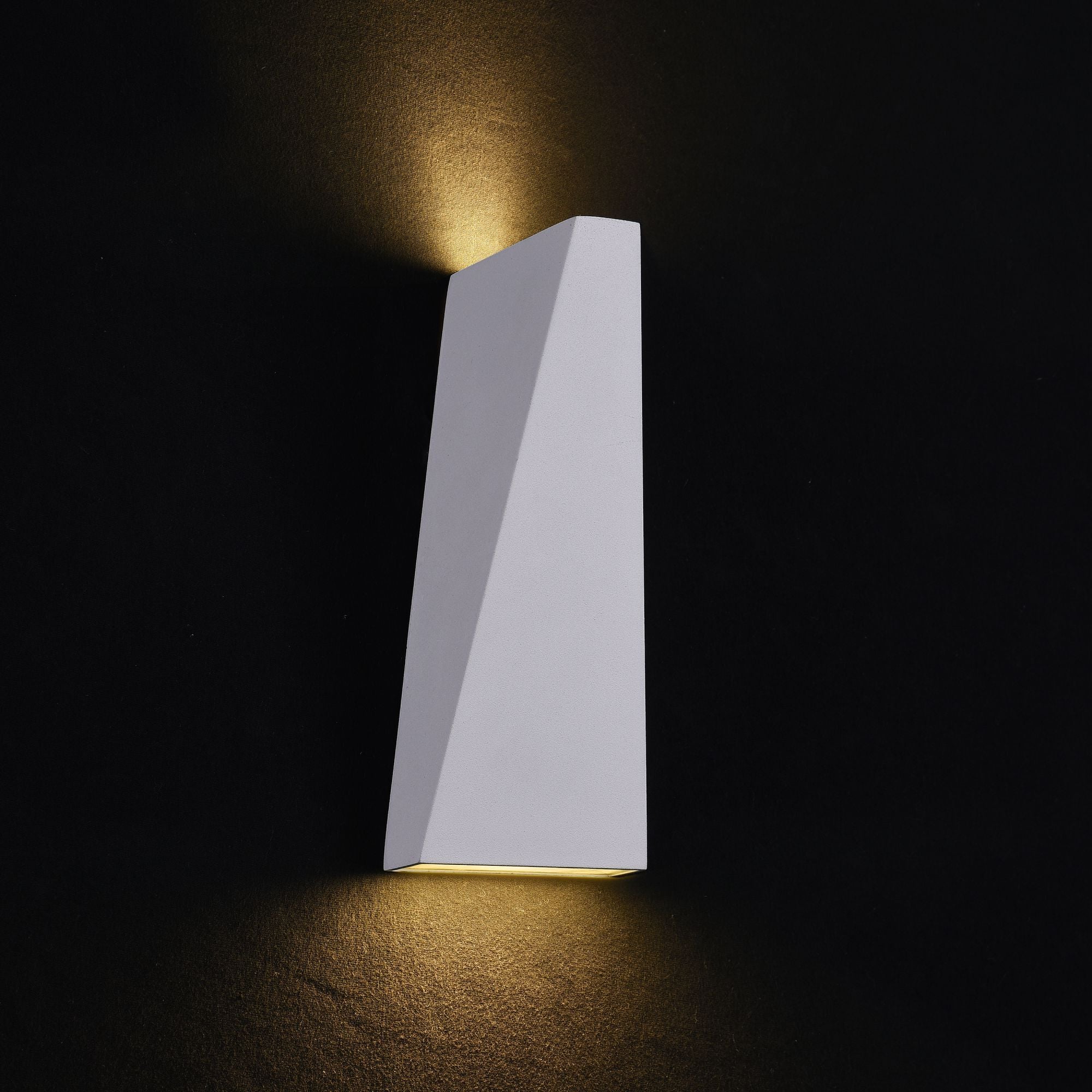 Lampada da parete Outdoor in Metallo Times Square Bianco