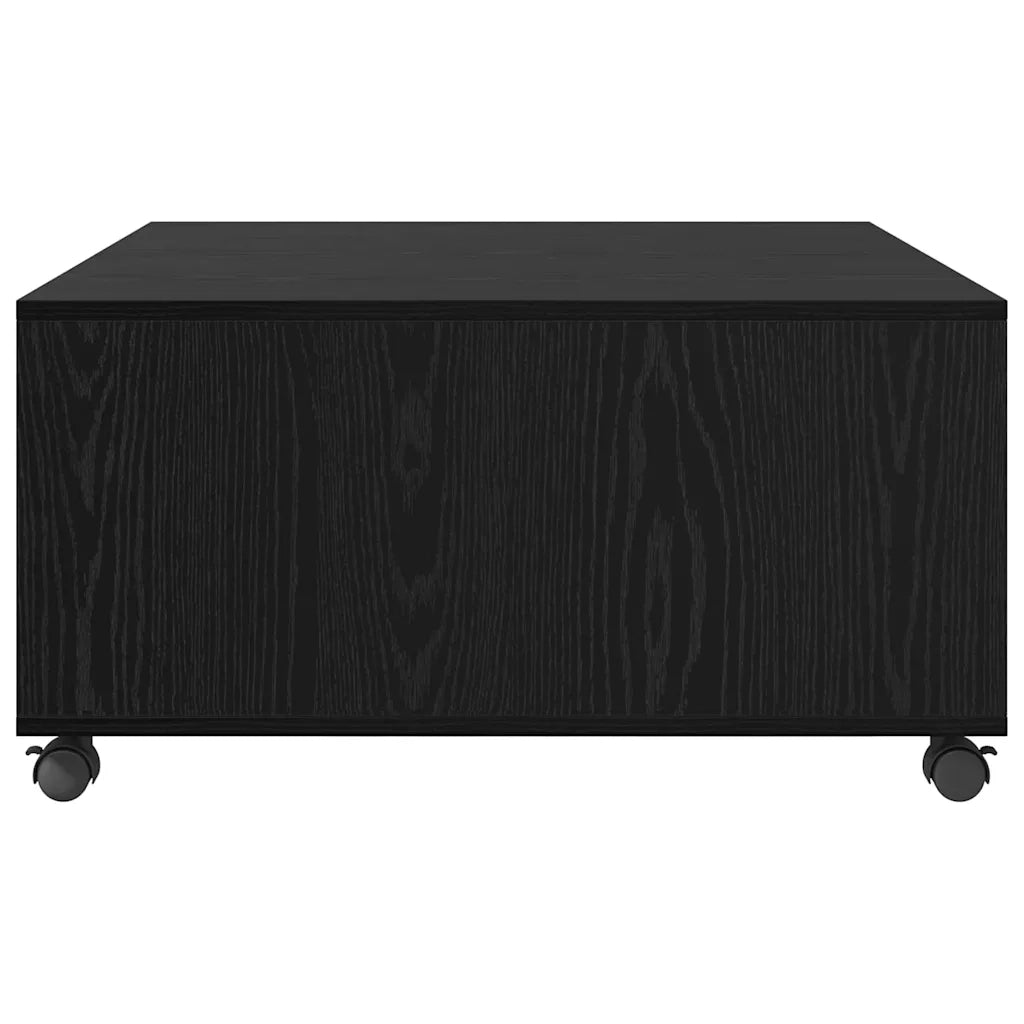 Tavolino da salotto Rovere Nero 75 x 75 x 38 cm 875482
