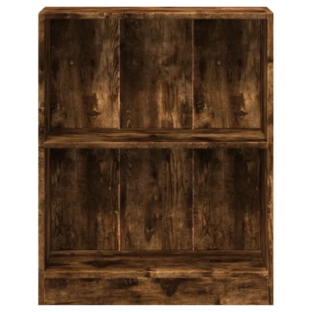 Libreria Rovere Fumo 60x24x76 cm in Legno Multistrato 815084