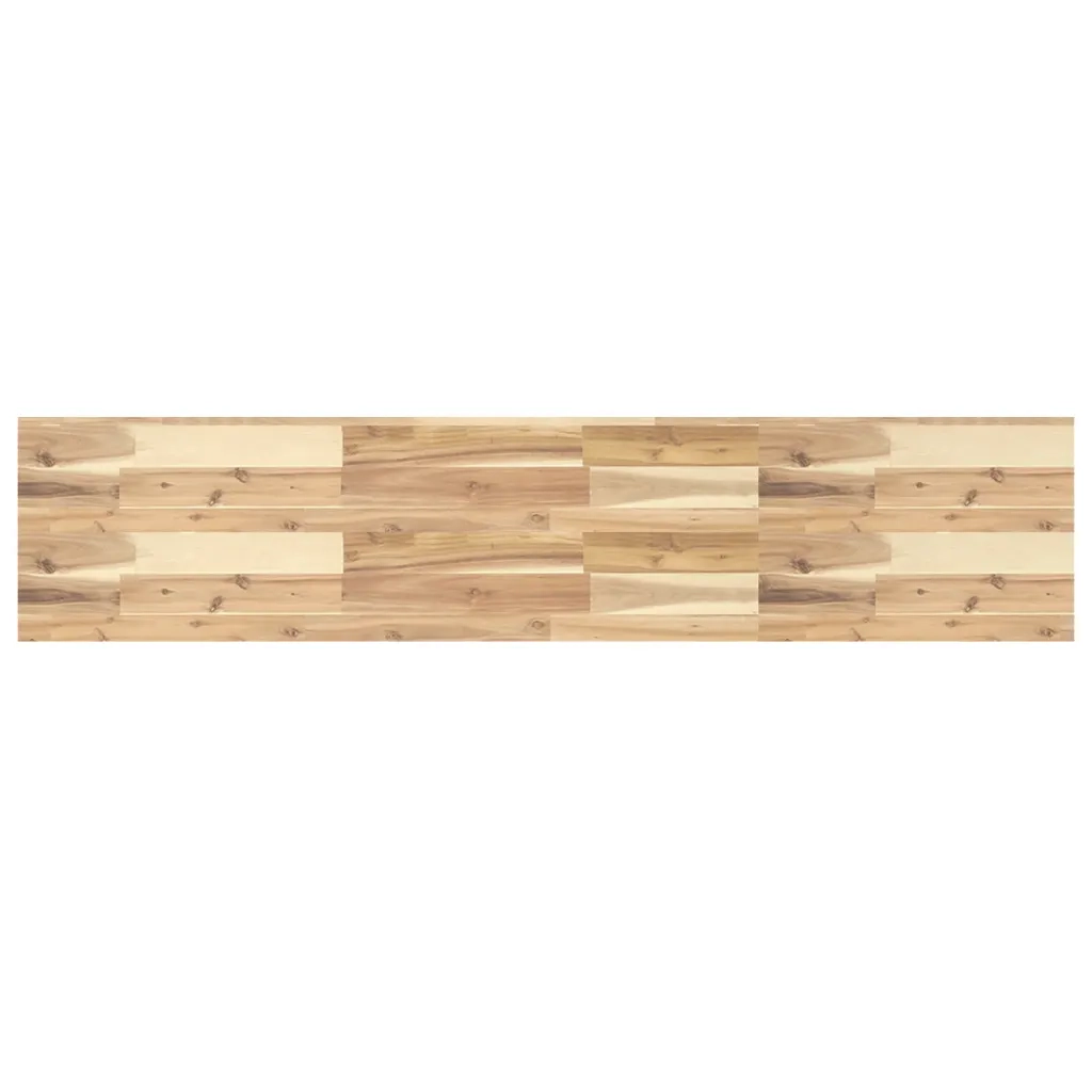 Piano per Tavolo 160x30x4 cm Rettangolare Legno Massello Acacia