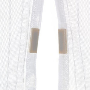 Zanzariera Magnetica Universale 90x210cm Bianca Magneti Tenda AntiMosche Insetti