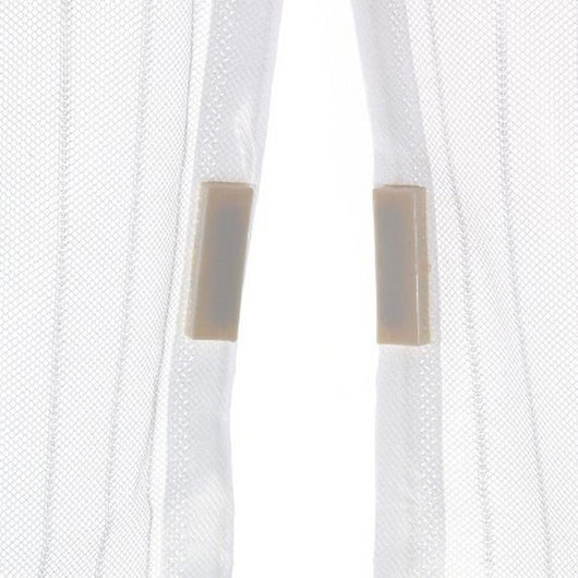 Zanzariera Magnetica Universale 90x210cm Bianca Magneti Tenda AntiMosche Insetti