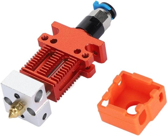 Componente di estrusione hotend alta temperatura per stampante 3D - compatibile con CR 6 SE/Ender 3 - componenti metallici - plug-and-play - prestazioni ottimali