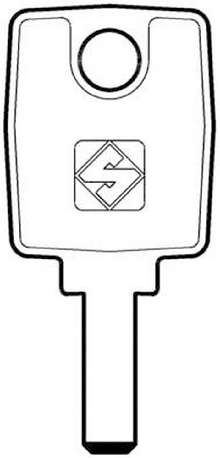 chiavi punzonate silca ka8 sni gr.6 cod:ferx.39615