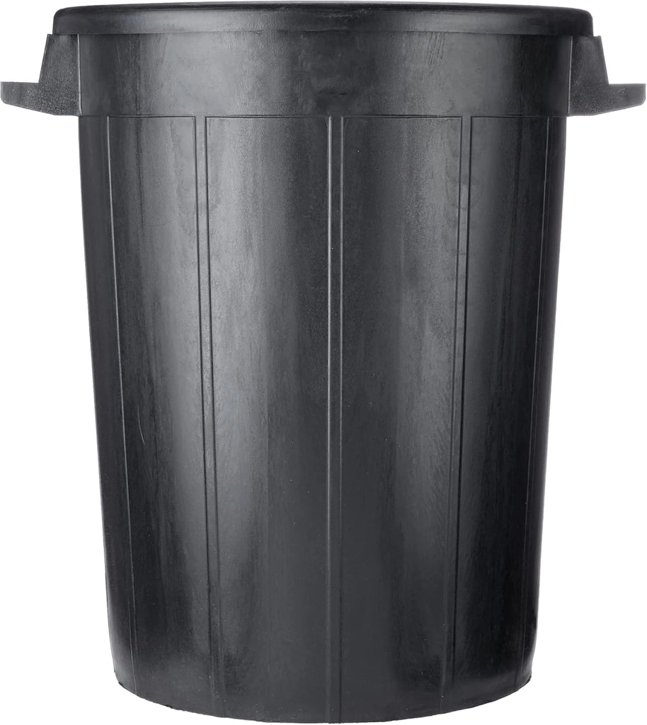 BIDONE IMMONDIZIA SOVRAPPONIBILE Lt 75 - Ø 44 x  h 63 cm - nero  - ICS