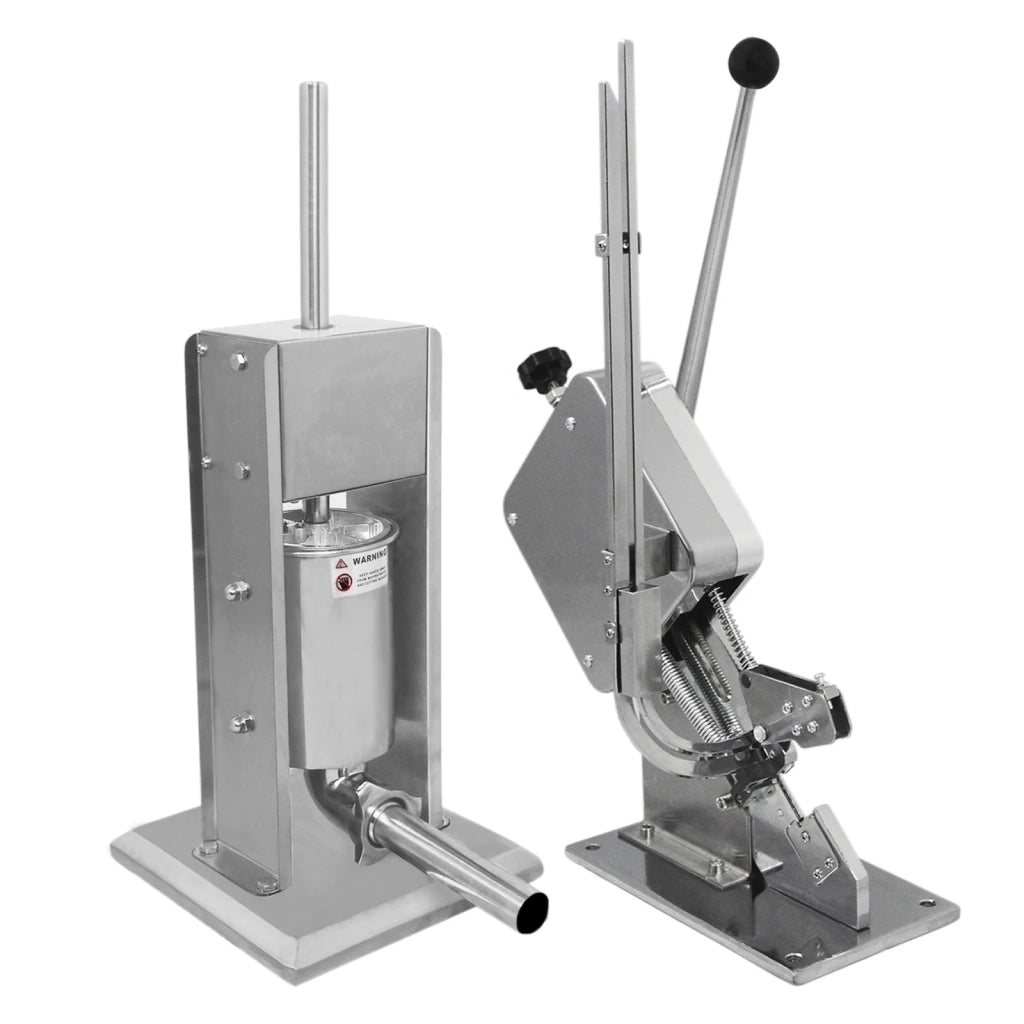 Kit Clippatrice Lega Salsicce & Insaccatrice Manuale Professionale 3L - 5L - 7L