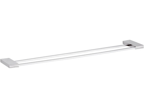 Portasalviette doppio 60 cm - serie flat-re