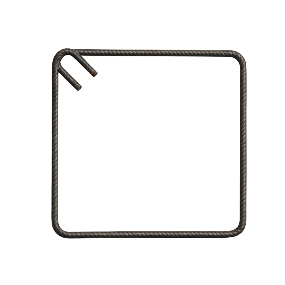 Staffe antisismiche armatura ferro 35x35 cm strutture cemento formati multipli *** pezzi 10, confezione 1
