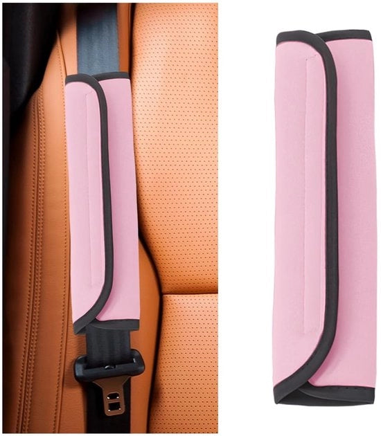 Protezione per cintura - Cuscino di sicurezza - Cuscino per spalle - Materiale: poliestere - Ripristinabile - Applicazione universale - 9 x 25,5 cm