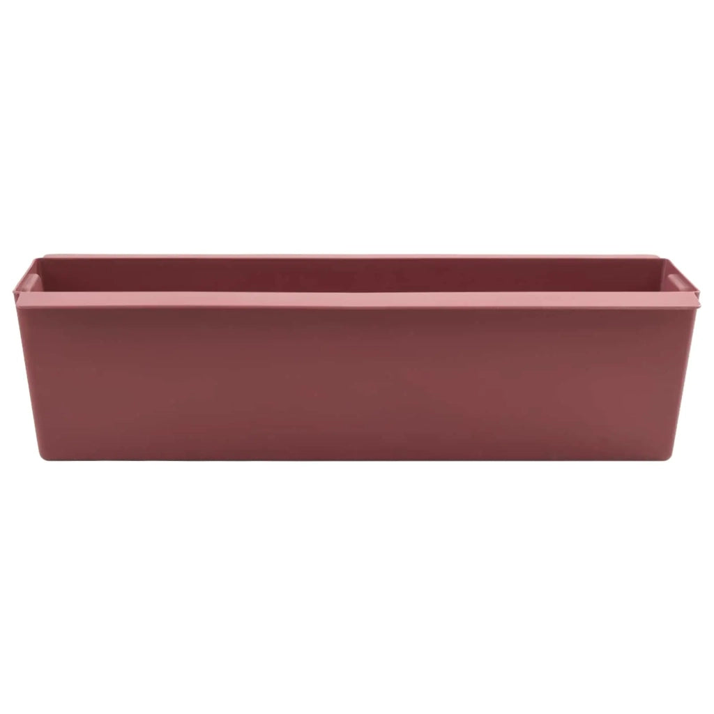 Fioriere per Euro pallet 24 pcs Marrone 36 x 13,5 x 9,5 cm