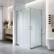 Cabina Doccia Scorrevole 70x100 Cm H 185 cm vetro Opaco 6 mm| Kiro