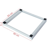 Kit Congiunzione Supporto Universale Base per Lavatrice e Asciugatrice + cinghie