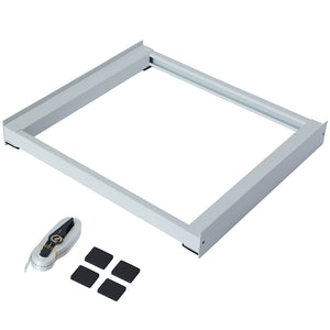 Kit Congiunzione Supporto Universale Base per Lavatrice e Asciugatrice + cinghie