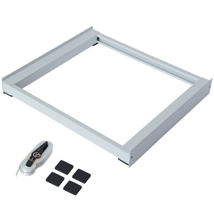 Kit Congiunzione Supporto Universale Base per Lavatrice e Asciugatrice + cinghie