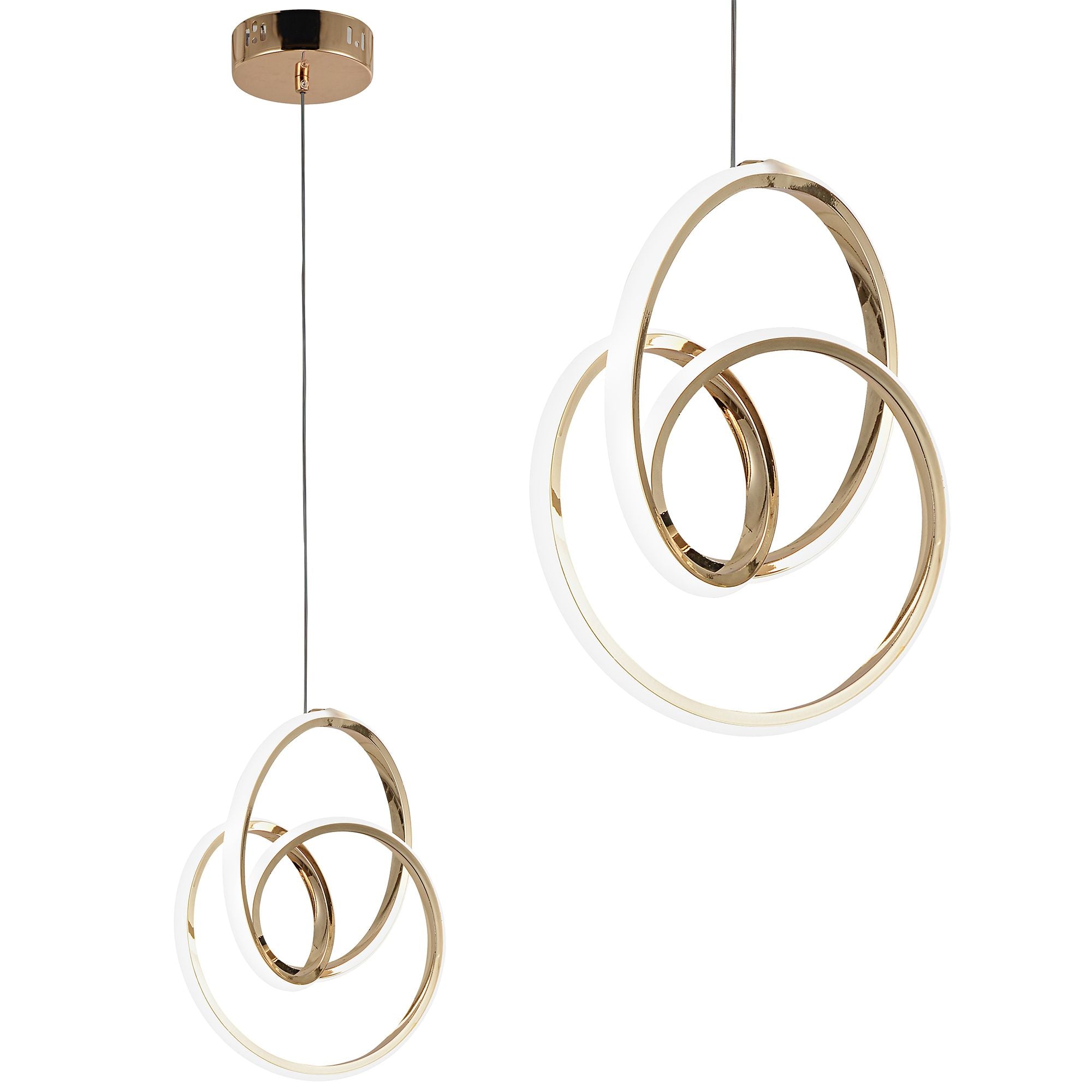 Lampada A Sospensione Led G076-1cp Gold