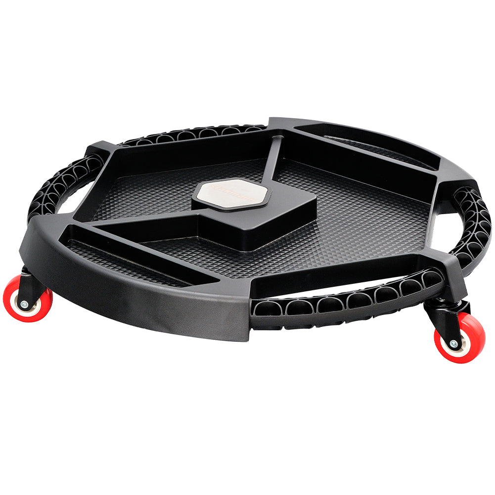 Vassoio Porta Utensili Sottomacchina con 4 Ruote + Luce LED e Base Magnetica