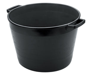 cassa tonda x macerie-miscelazioni lt.40 nera cod:ferx.39640