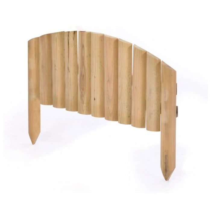 Staccionata in Legno ad Arco Recinzione Giardino a Onda Verdelook