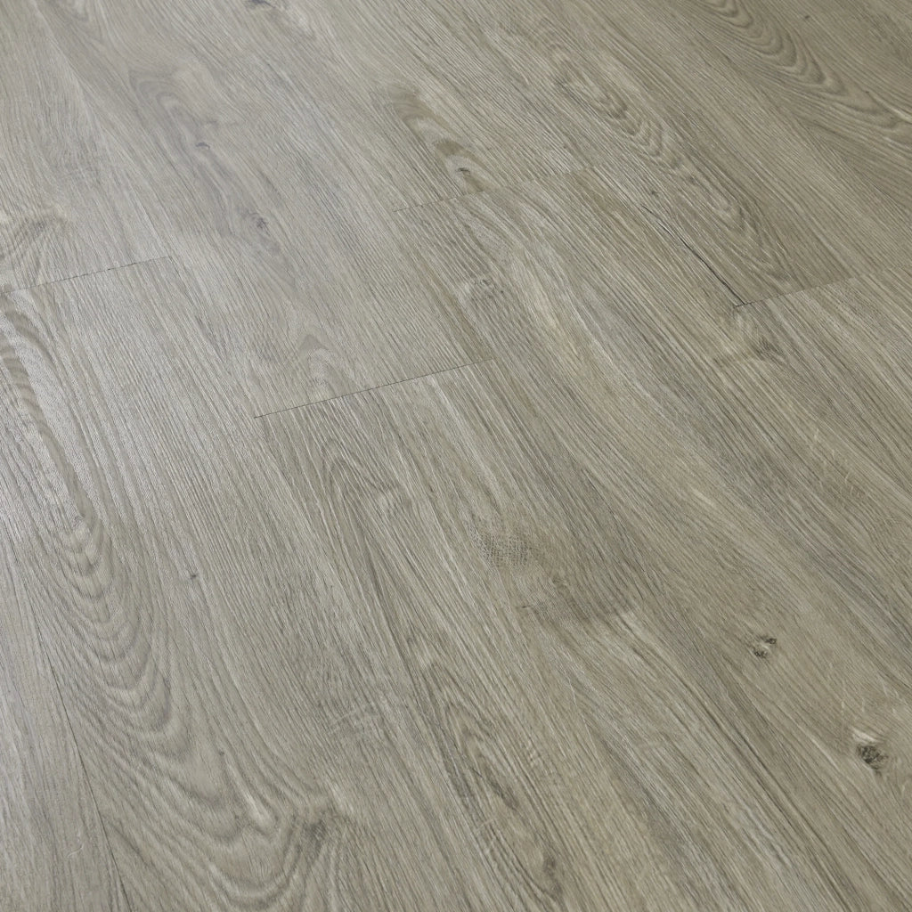 Pavimento laminato autoadesivo listoni in vinile PVC effetto naturale compatibile con riscaldamento a pavimento 7 pezzi 0,975 m² rovere chiaro opaco 03_0007216