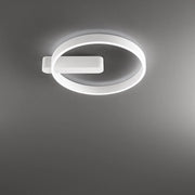 Plafoniera Moderna Off Metallo Bianco Led 52W Dimmerabile Ip20