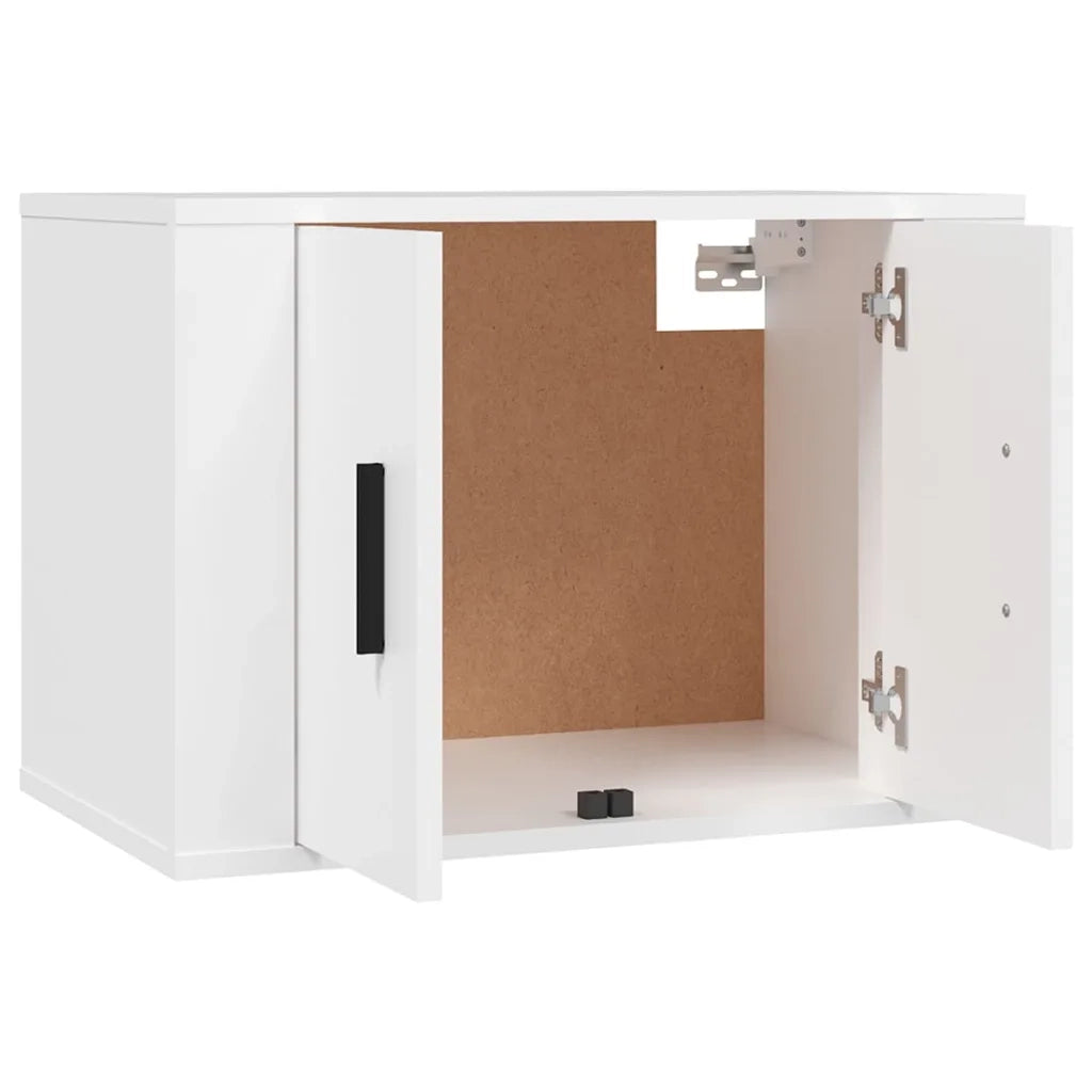 Mobile Porta TV a Parete Bianco 57x34,5x40 cm 816616
