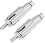 Manicotti per manubri in alluminio - M6 set di viti - Compatibile con manubri da 28mm - Leggero - Installazione facile